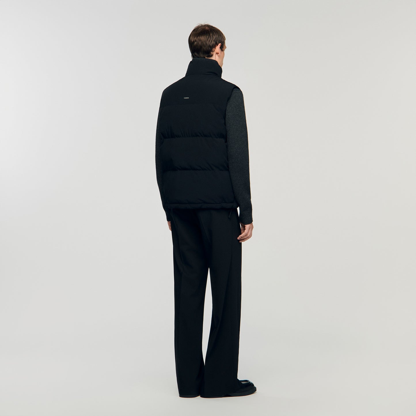 Anorak sin mangas de tejido técnico