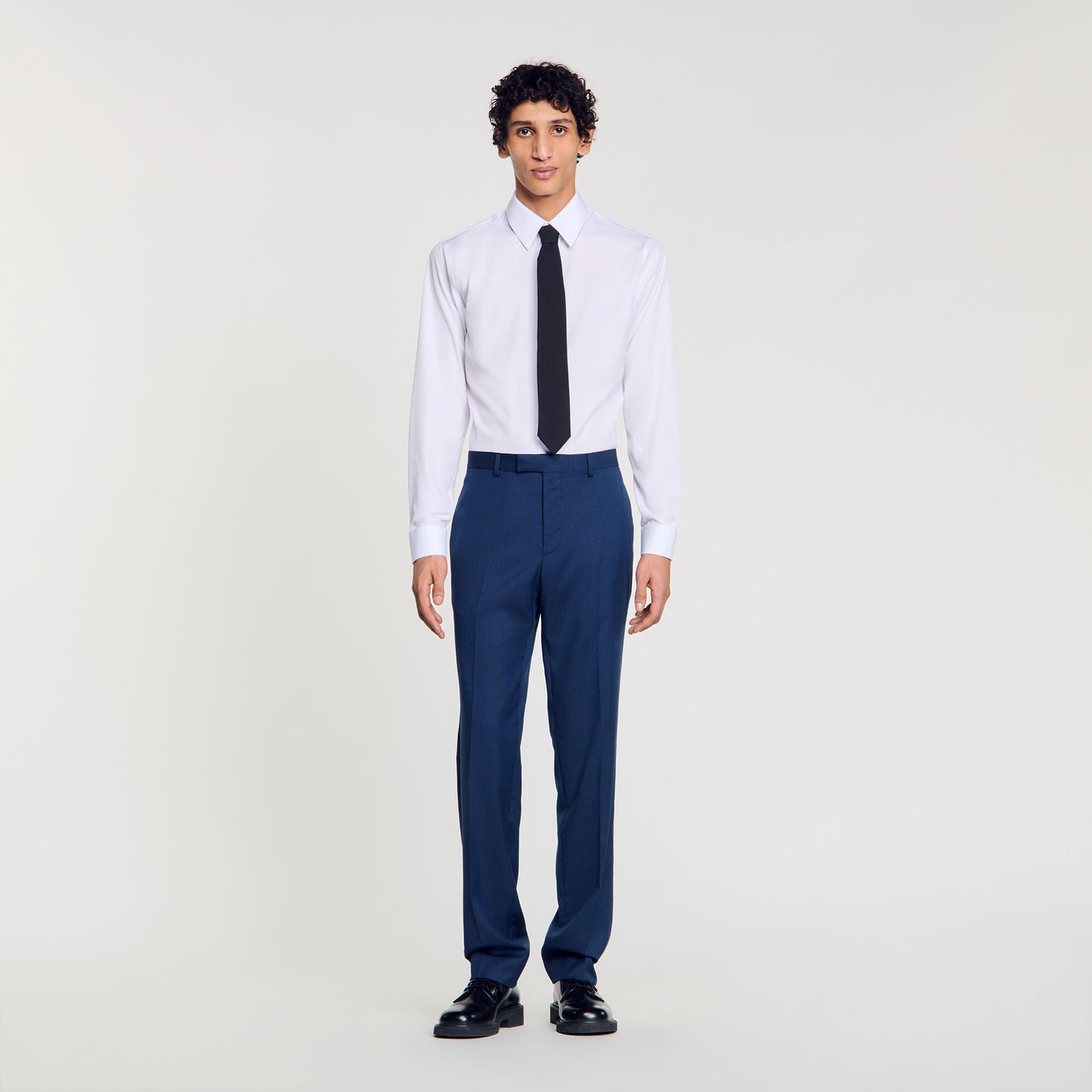 Pantalón de traje de lana