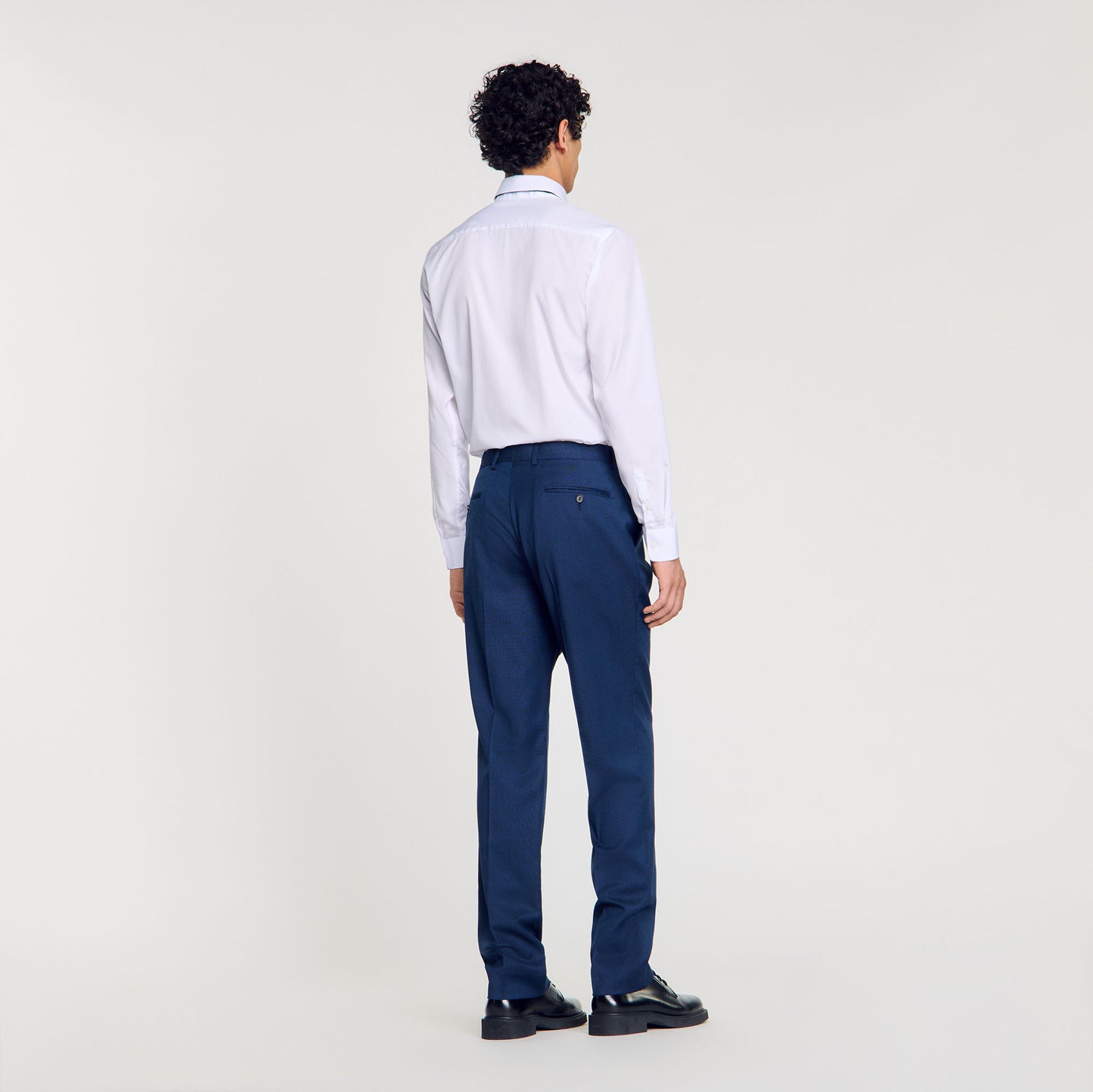 Pantalón de traje de lana