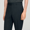 Pantalón de lana a cuadros