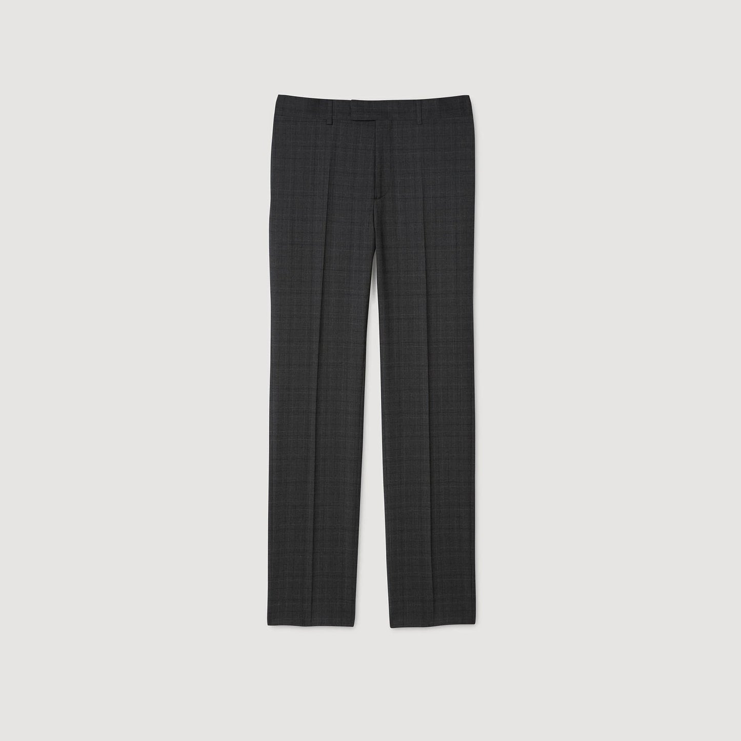 Pantalón de lana a cuadros