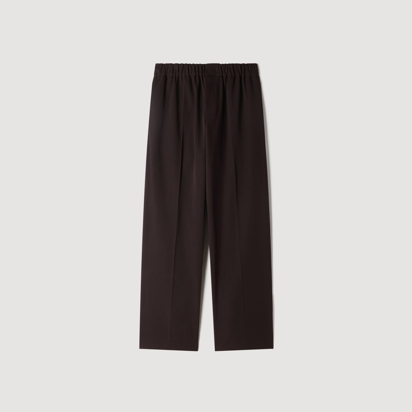Pantalón ancho con cintura elástica