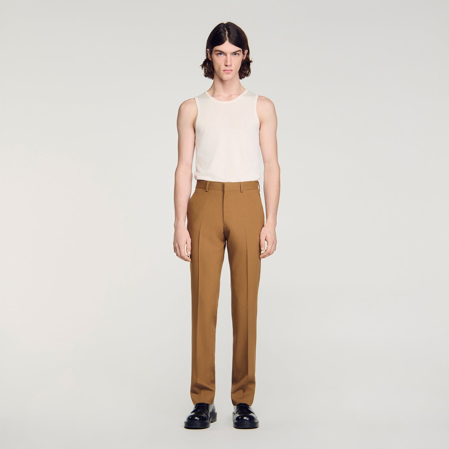 Pantalón de traje de lana