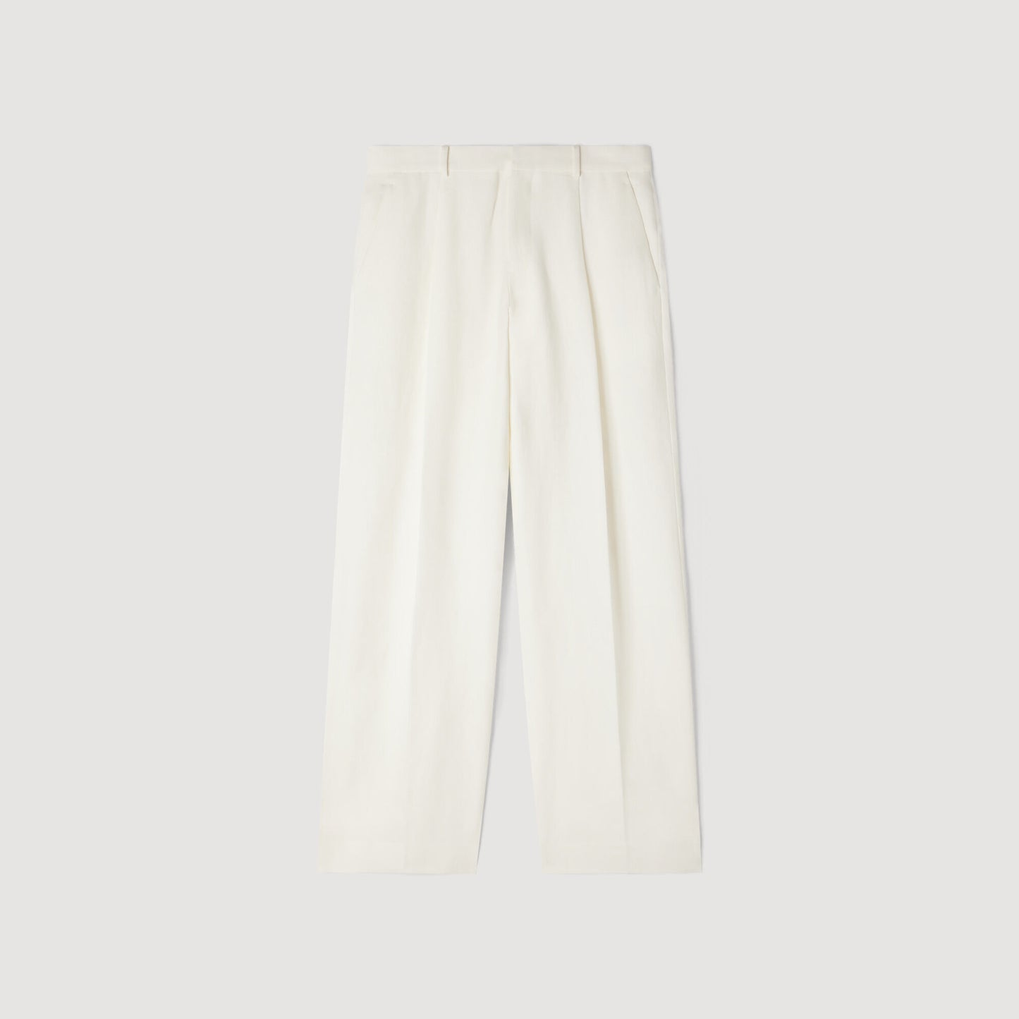 Pantalón de traje de lino