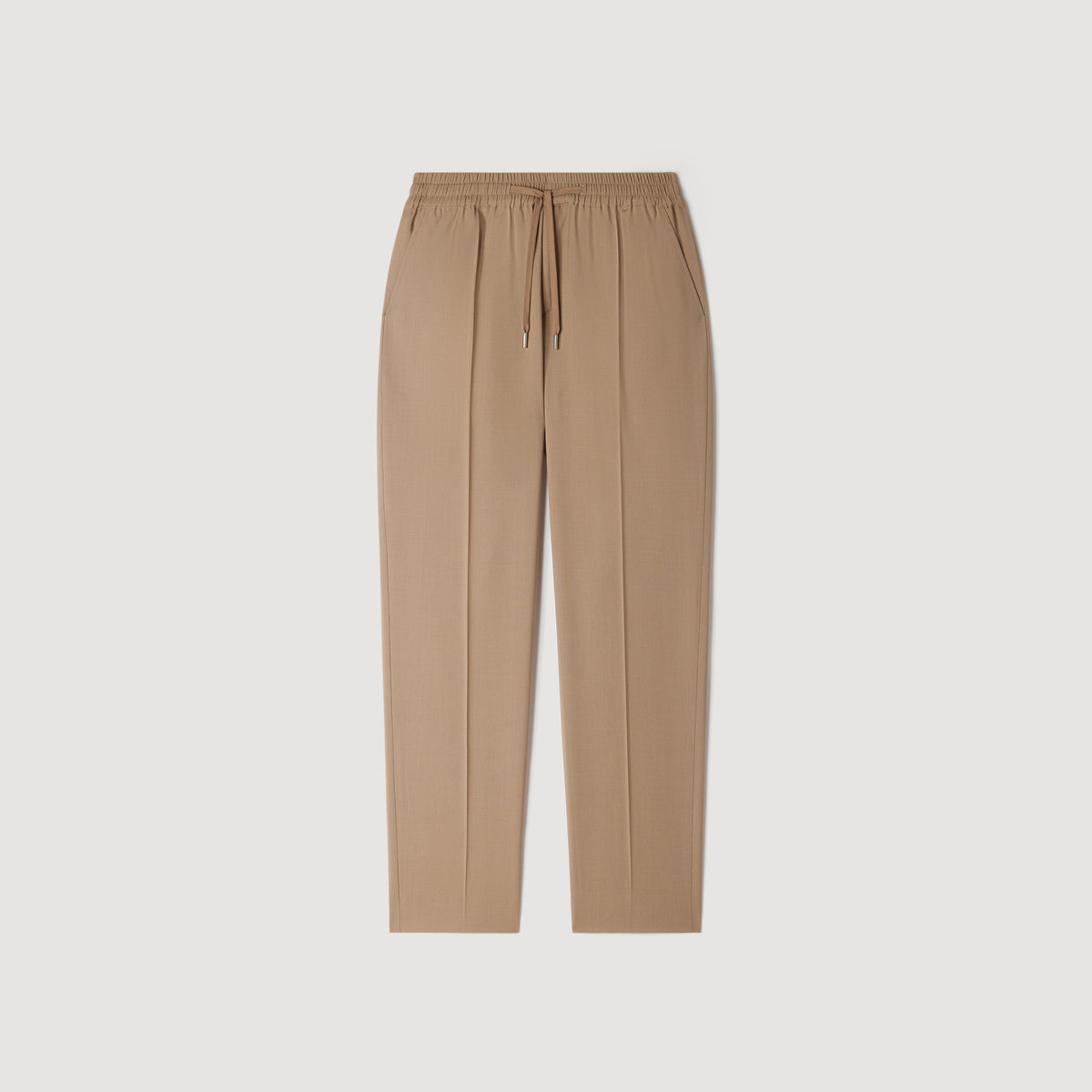 Pantalón de lana elástico