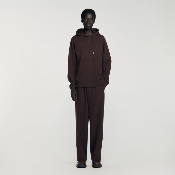 Sudadera con capucha y logo