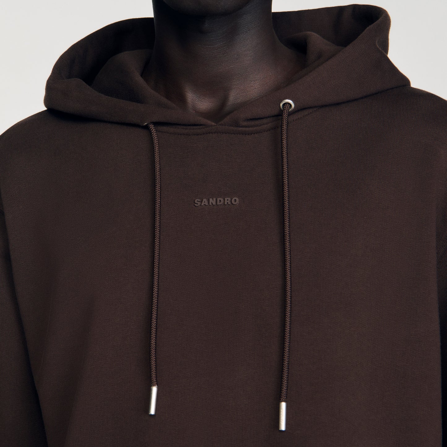 Sudadera con capucha y logo