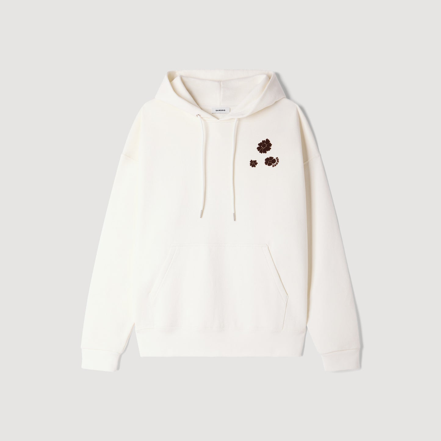 Sudadera oversize estampado floral