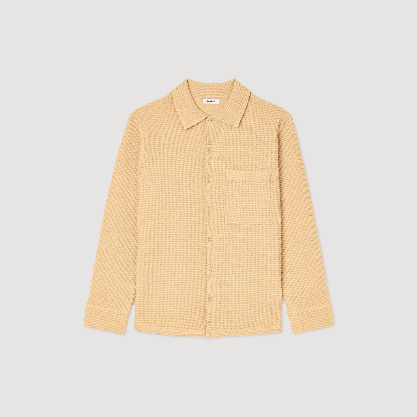 Camisa oversize de punto