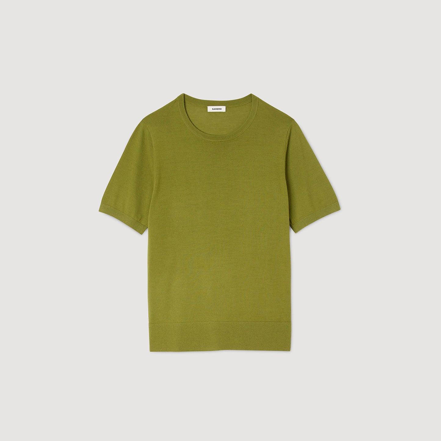 Camiseta de punto fluido