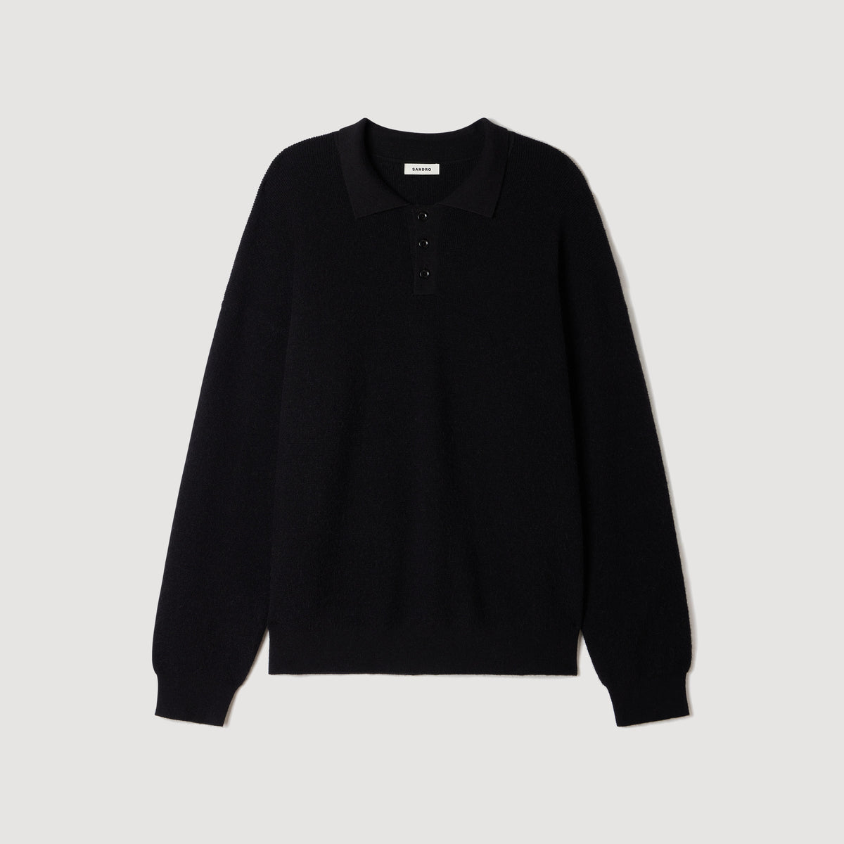 Polo de canalé de alpaca