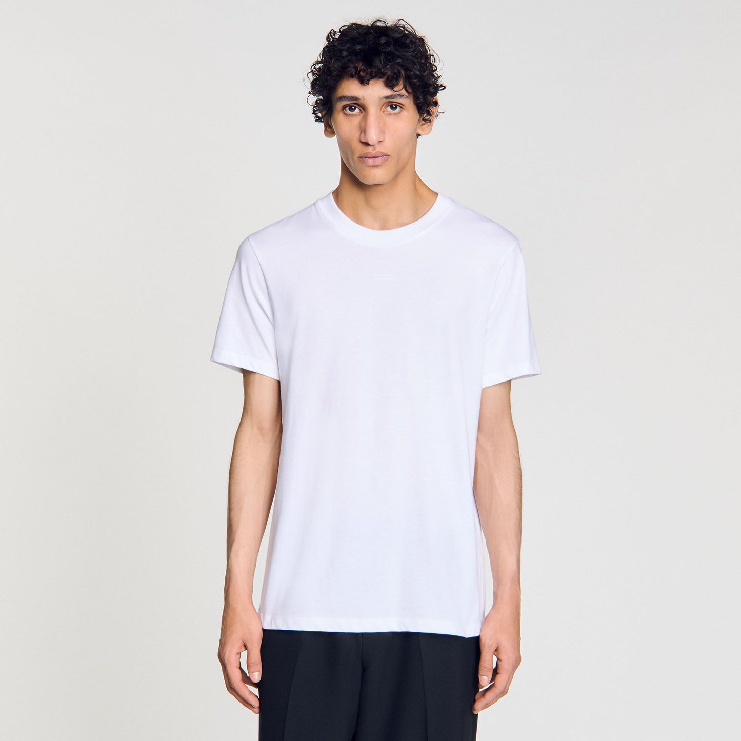 Camiseta de algodón con logotipo