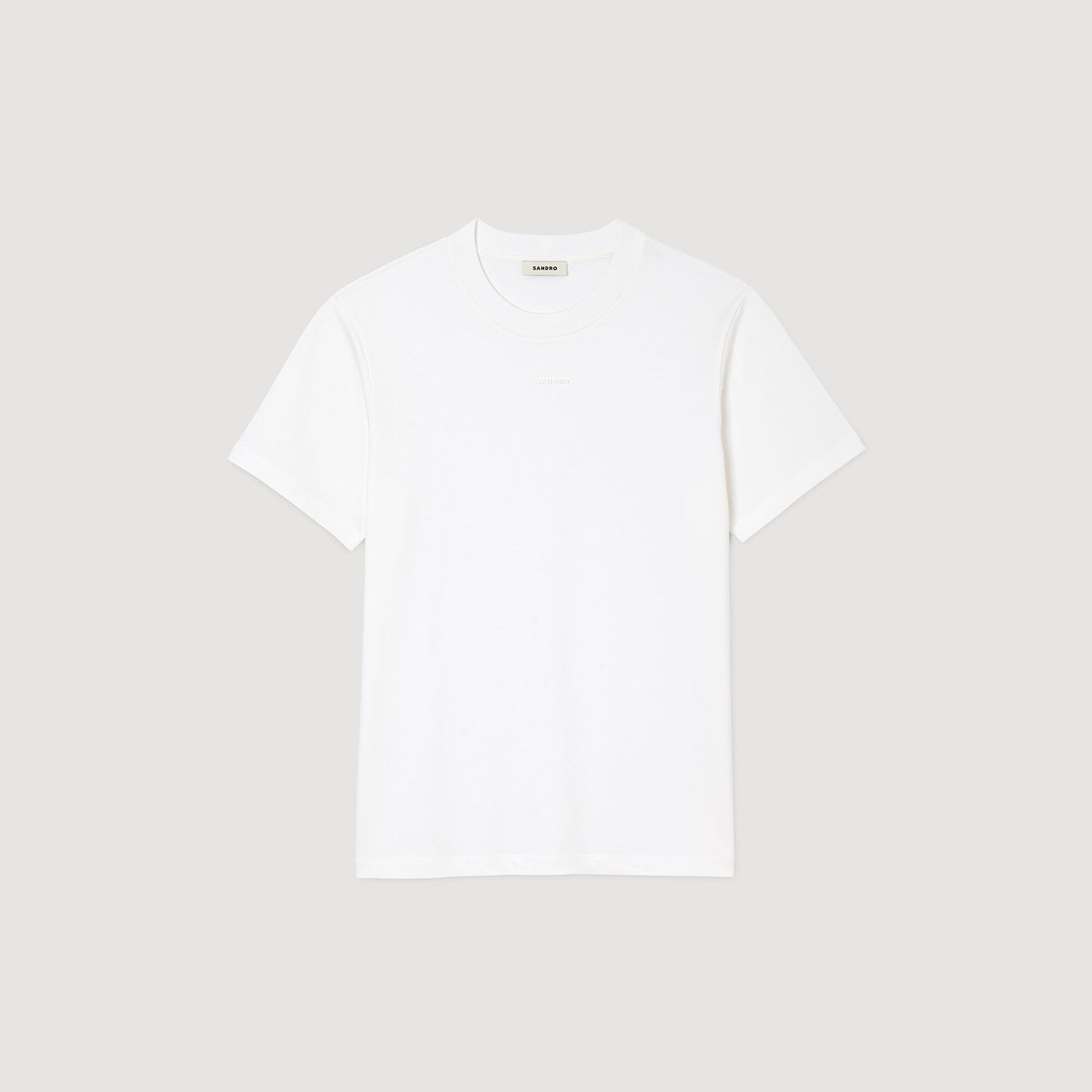 Camiseta de algodón con logotipo