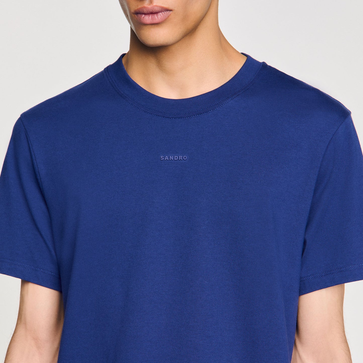 Camiseta de algodón con logotipo