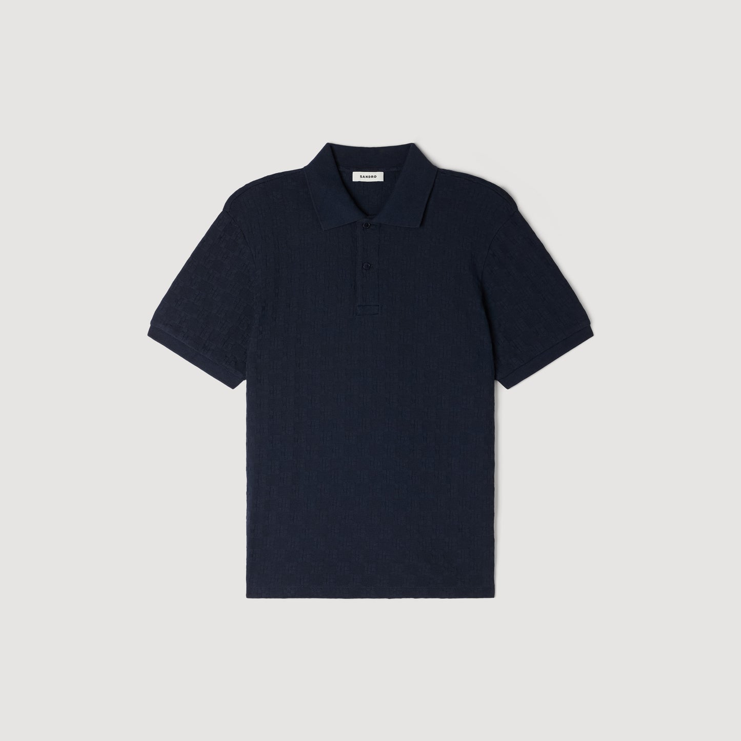 Polo jacquard Square Cross