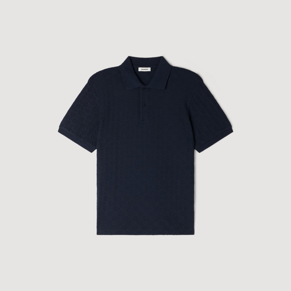 Polo jacquard Square Cross