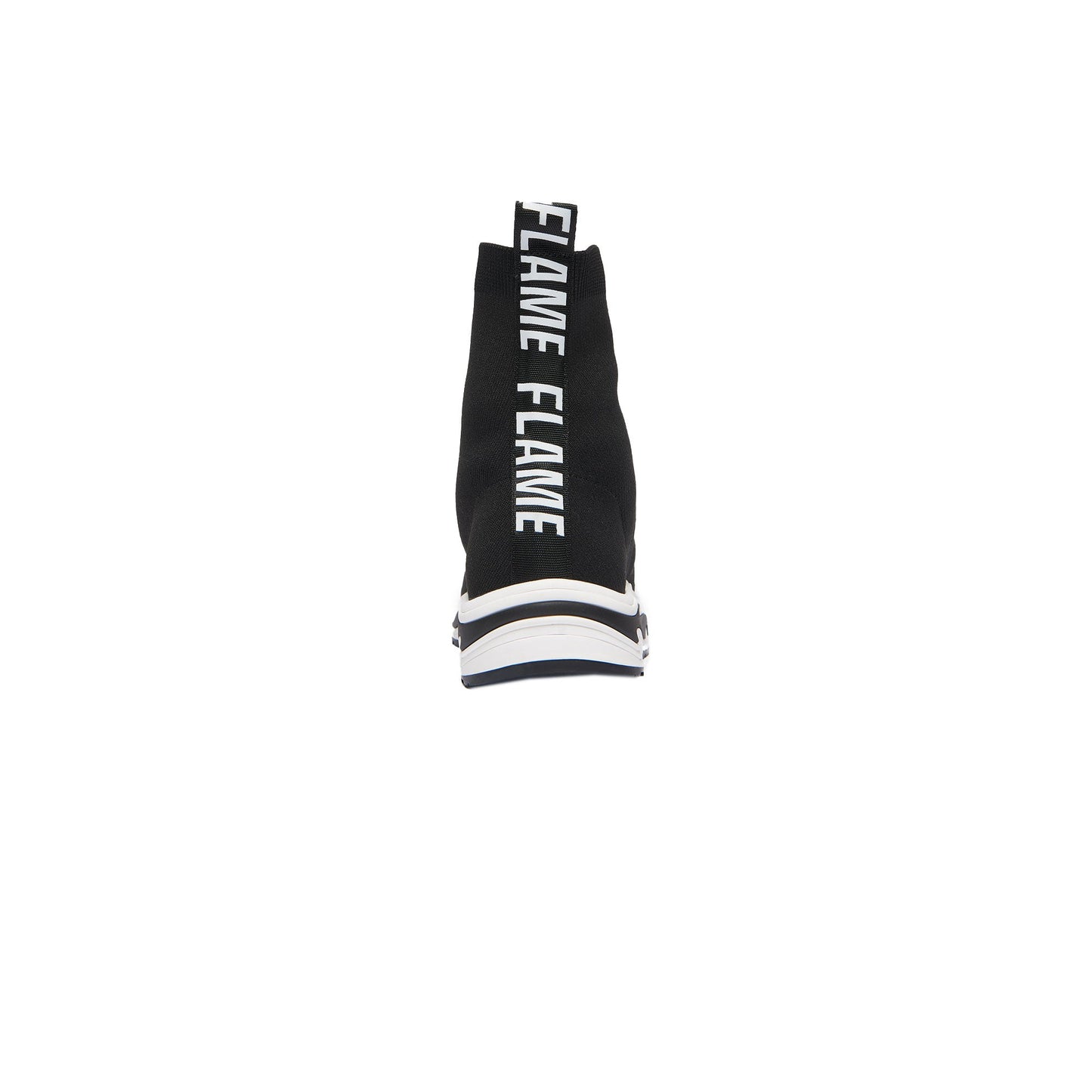 Sneakers Flame Socks Negro