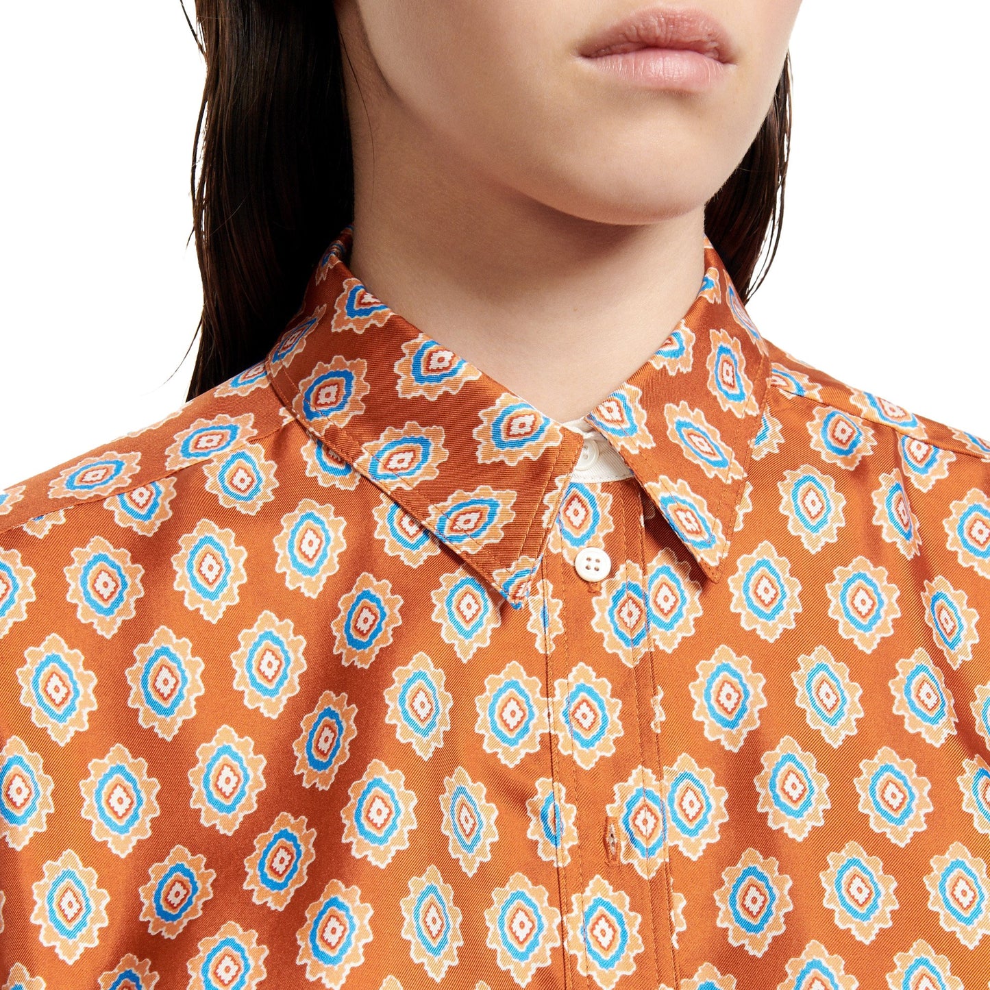 Camisa Rochan Naranja