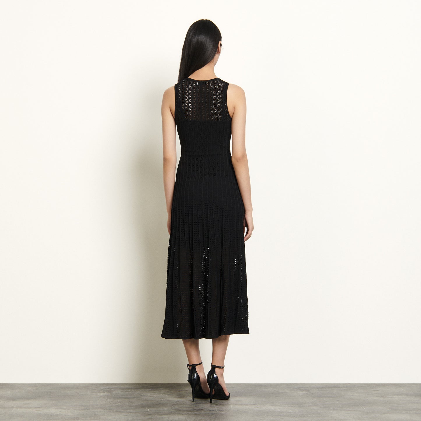 Vestido largo sin mangas Aleane
