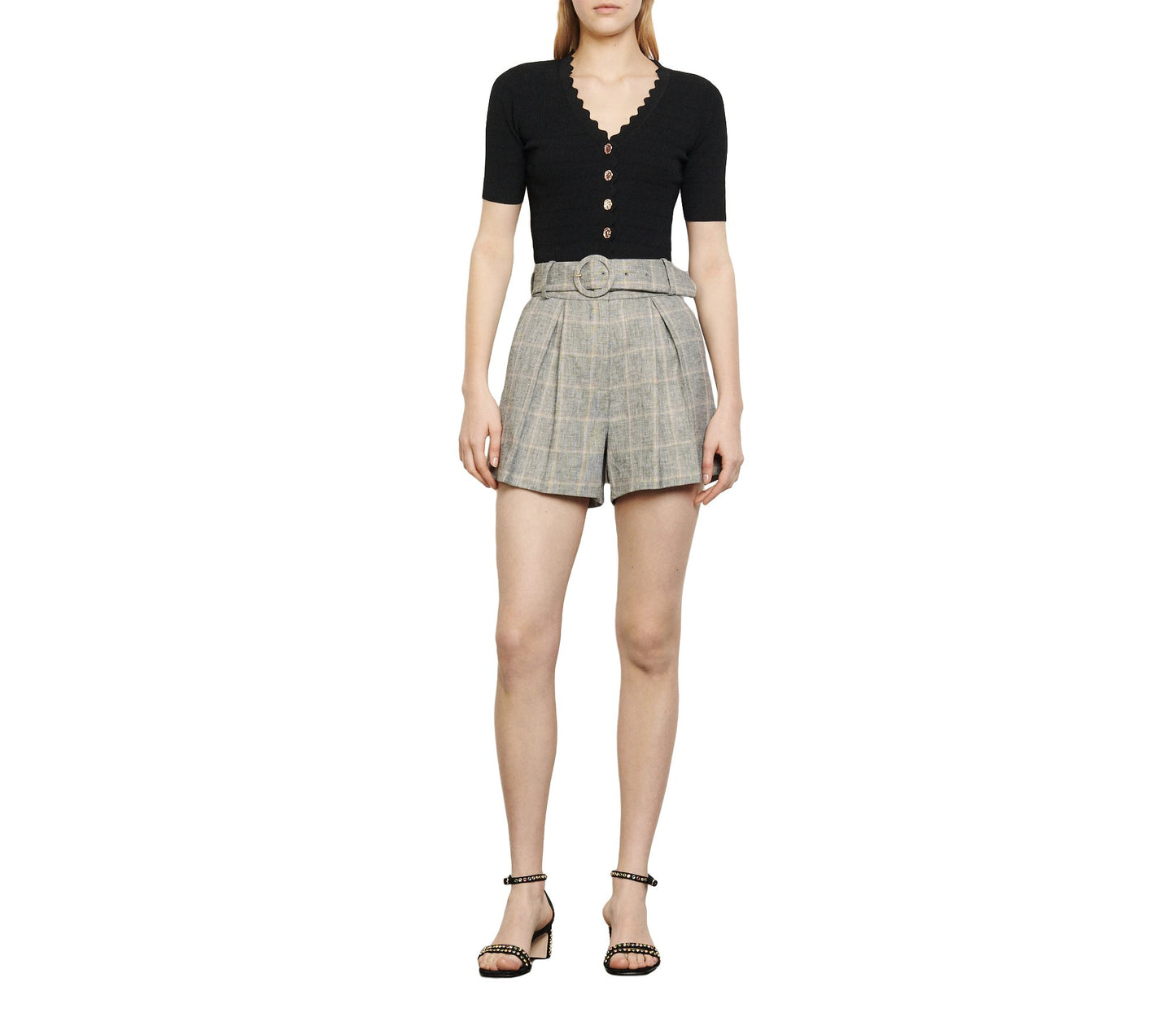 Sandro | Short Beya Gris