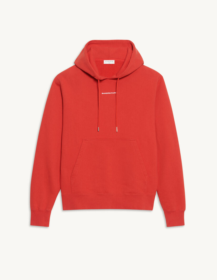 Sudadera Hoodie con logotipo bordado