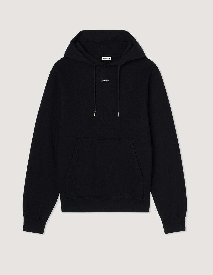 Sudadera con capucha bordada