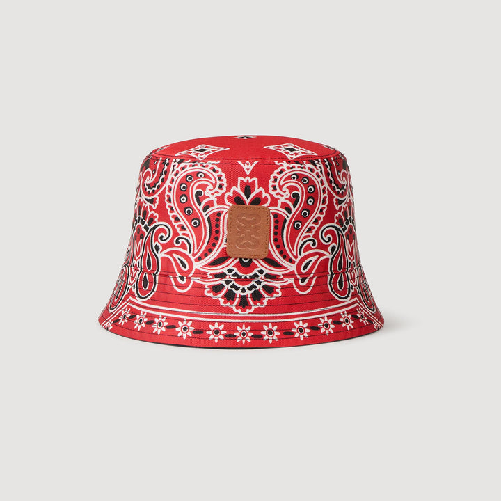 Gorro de pescador estampado bandana