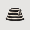 Gorro de pescador ganchillo a rayas