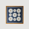 Pañuelo de seda estampado de flores
