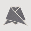 Bufanda triangular de lana