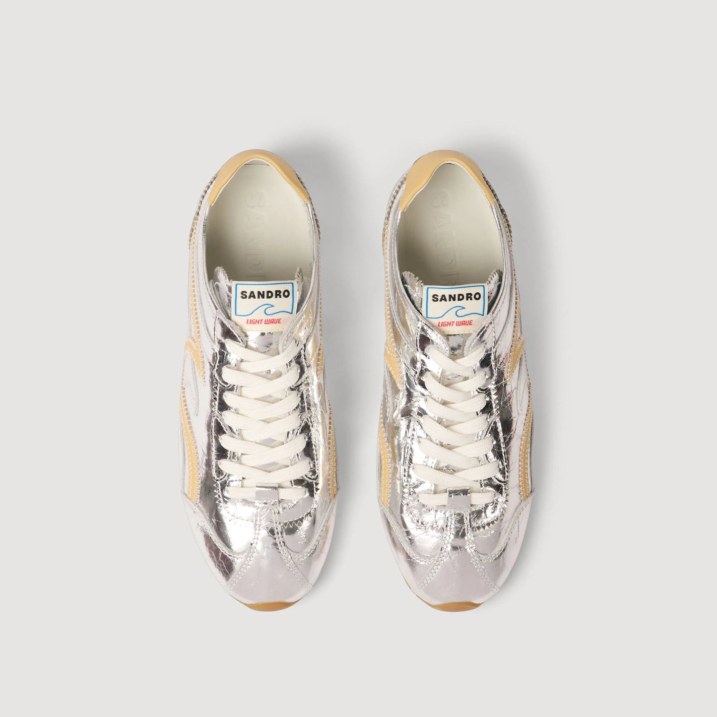 Zapatillas Light Wave metalizadas