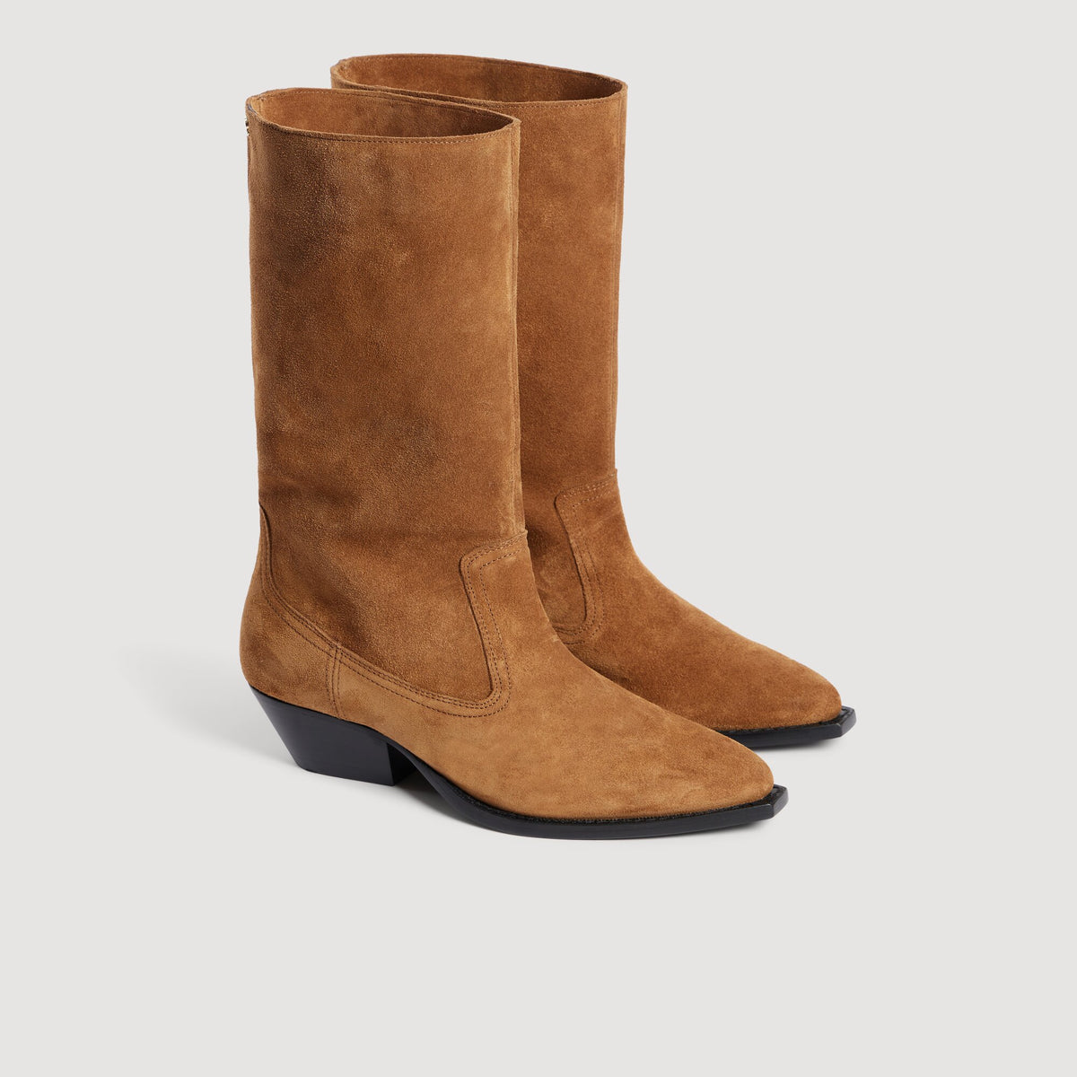 Botas altas de ante