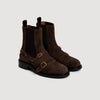 Botines Chelsea con hebillas