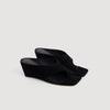 Sandalias de cuña de ante