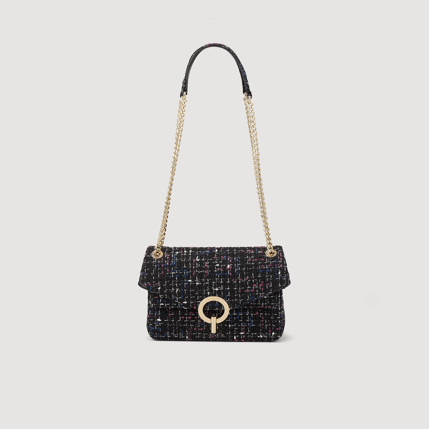 Pequeño bolso YZA de tweed