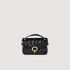 Bolso pequeño de cuero liso Yza