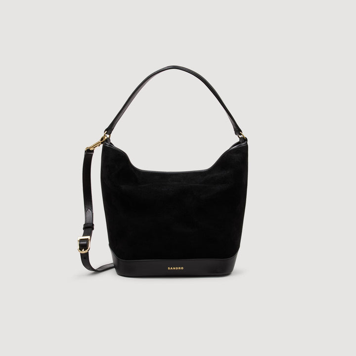 Bolso tote de ante flexible
