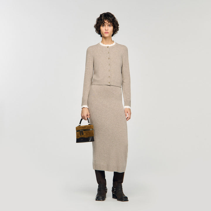 Bolso TANGOLINO vanity cuero y ante