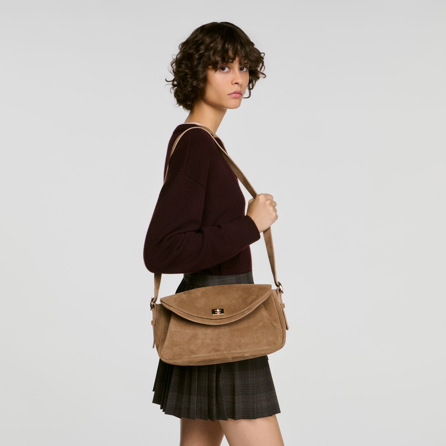 Bolso LE MAMBO de ante