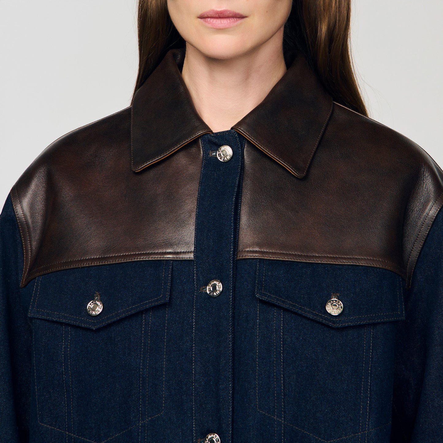 Cazadora vaquera y de cuero