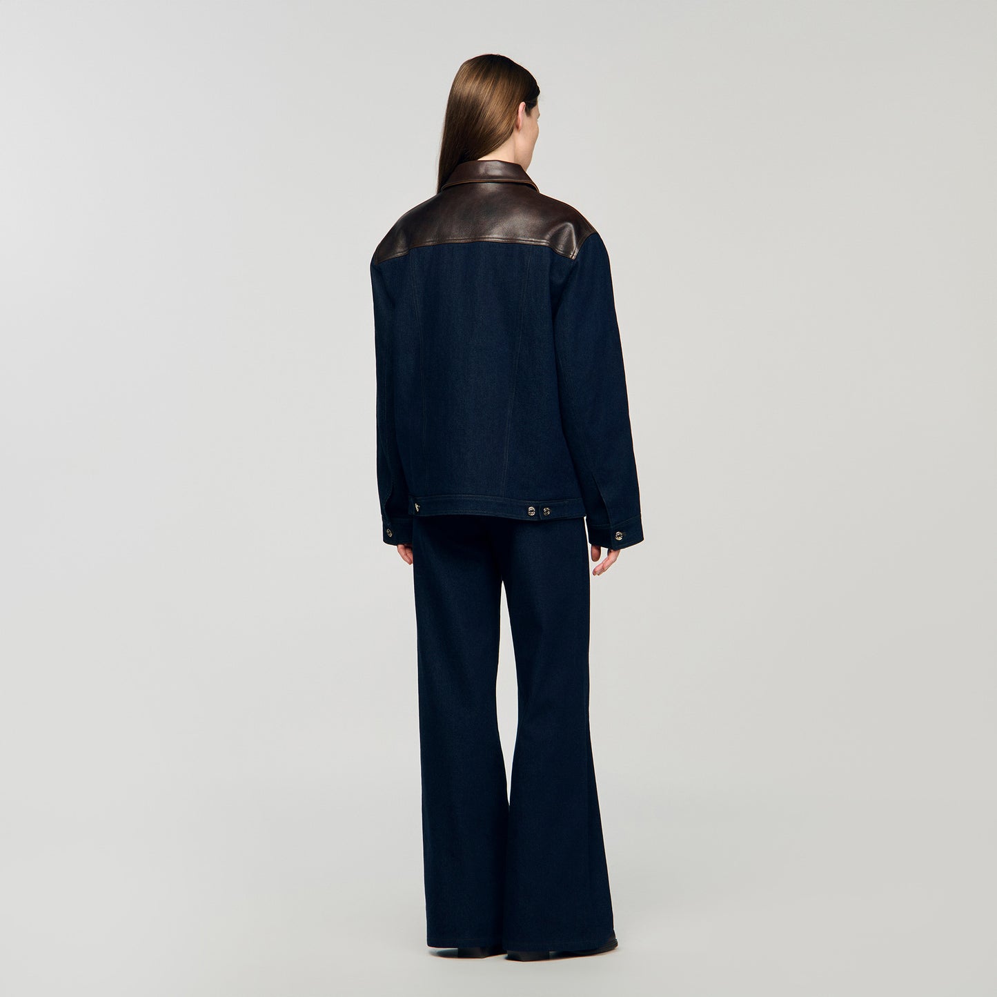 Cazadora vaquera y de cuero