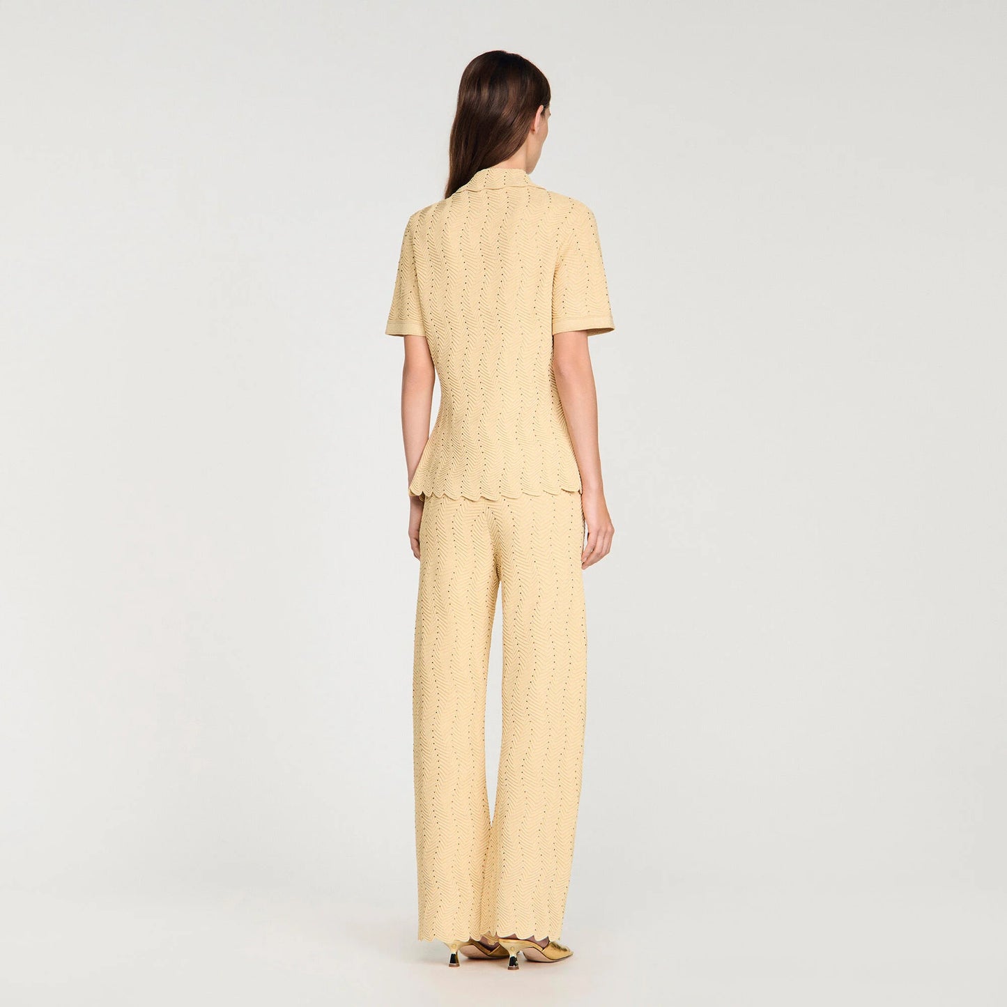 Cárdigan con strass