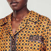 Camisa corta estampada