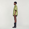 Camisa oversize satinada