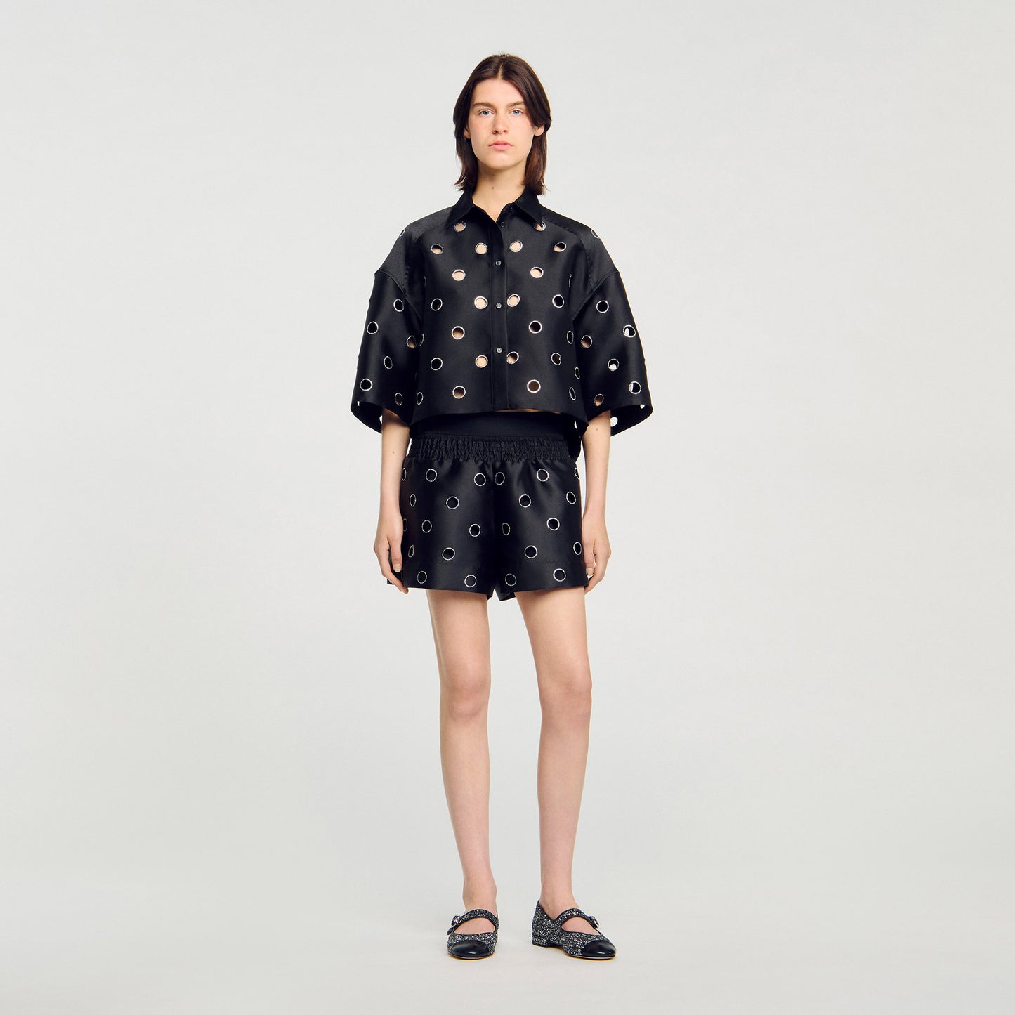 Camisa con strass