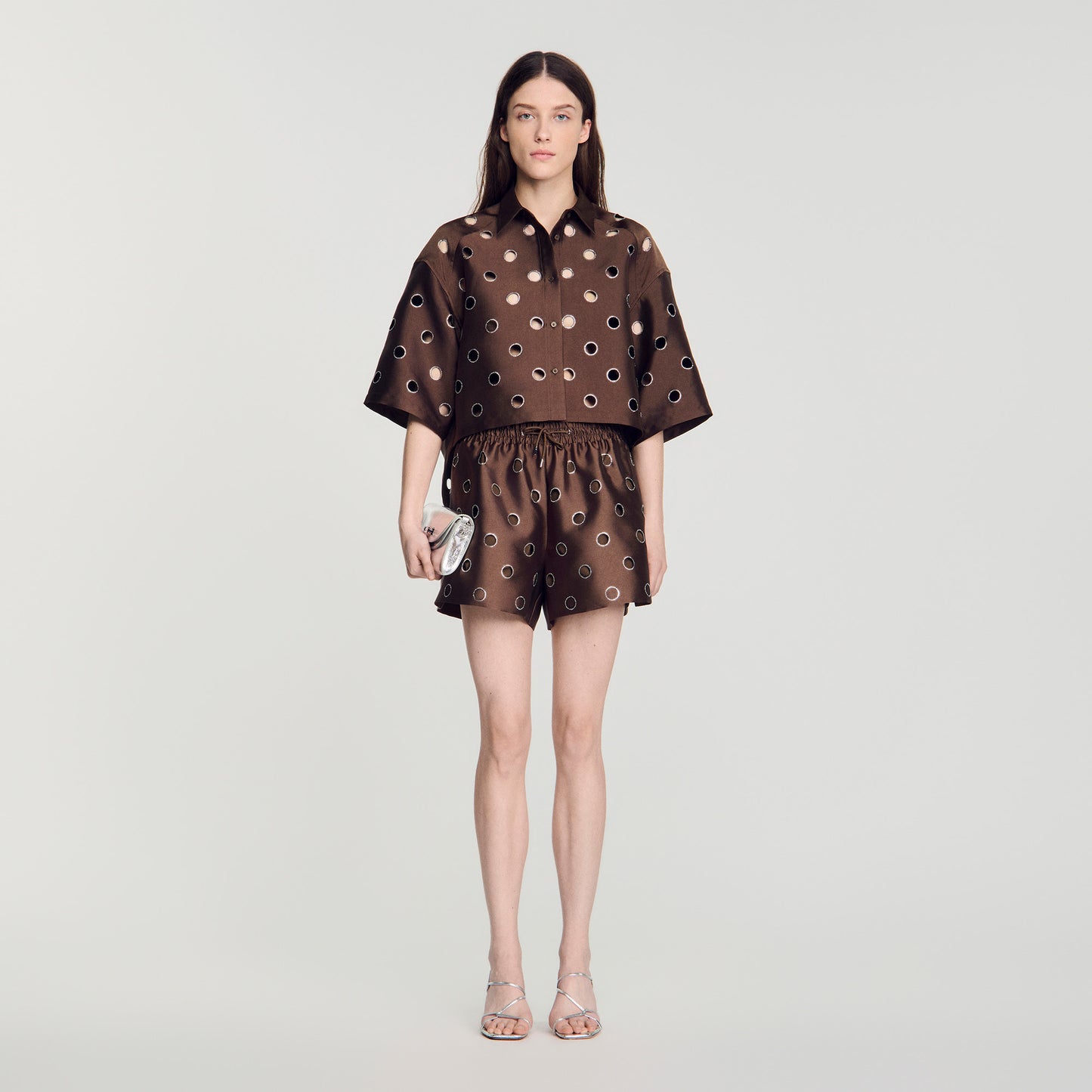 Camisa con strass