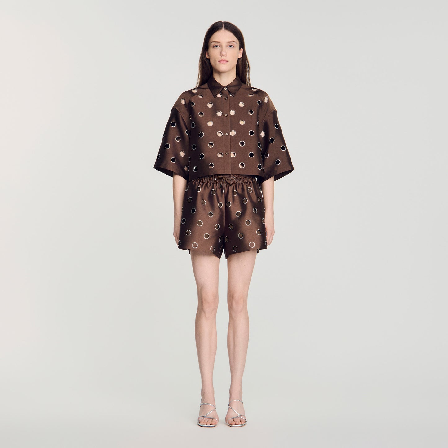 Camisa con strass
