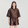 Camisa con strass