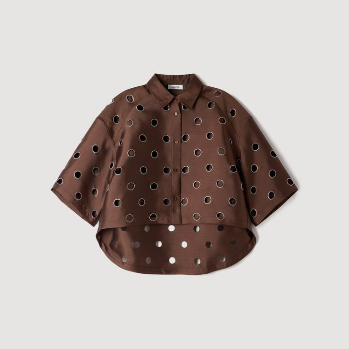 Camisa con strass