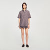 Camisa oversize a cuadros